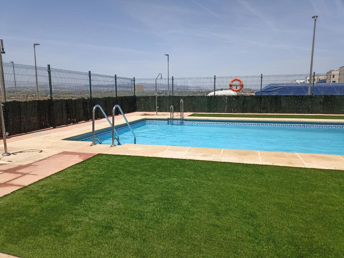 Duplex En Garrucha Con Parking Apartment Bagian luar foto